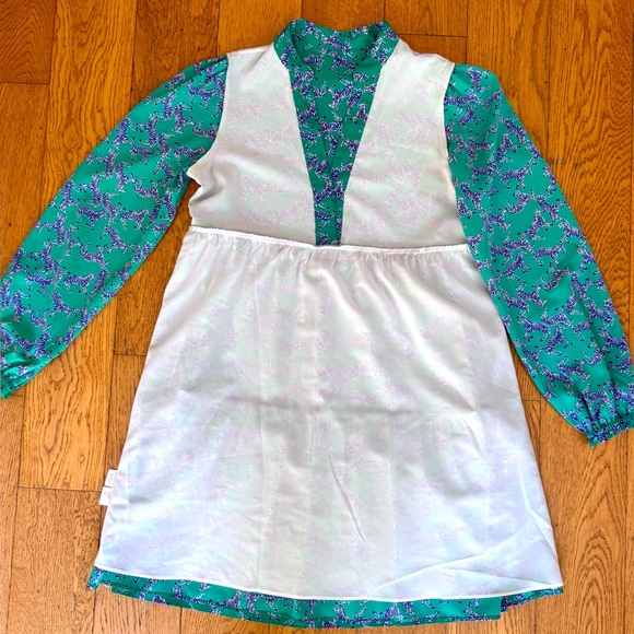 Lilly Pulitzer Winona Dress SZ XS Everglades Green Heebee Zeebees - Picture 9 of 16